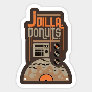 J. Dilla Donuts Sticker